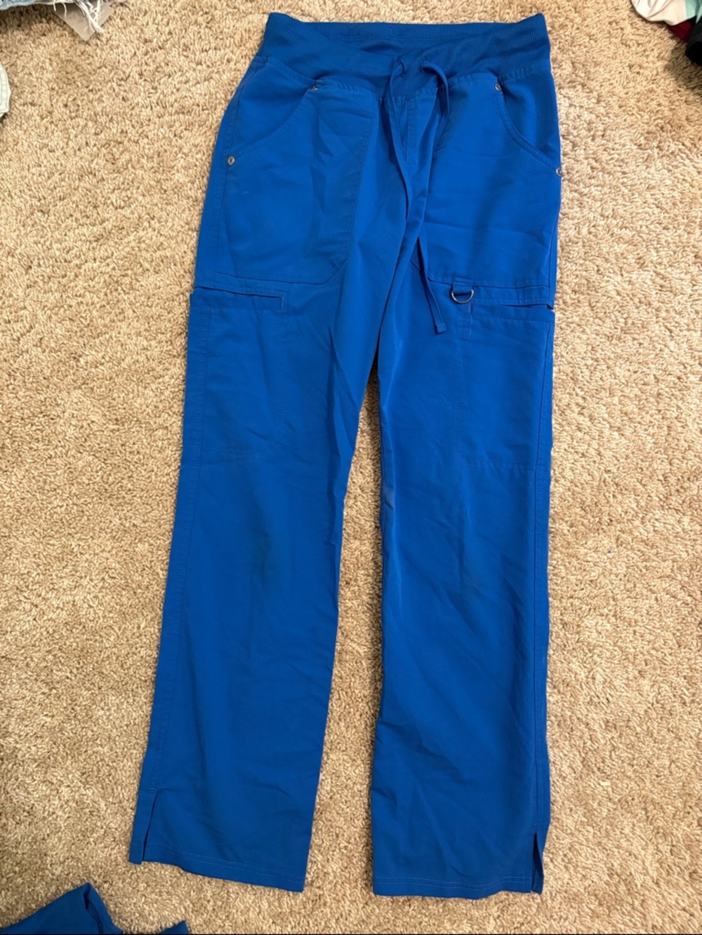 Men's Blue Drawstring Utility Pants